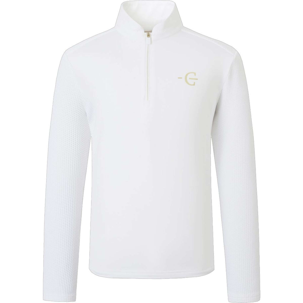 Covalliero Turniershirt SS26 Kinder Lange Ärmel Weiß
