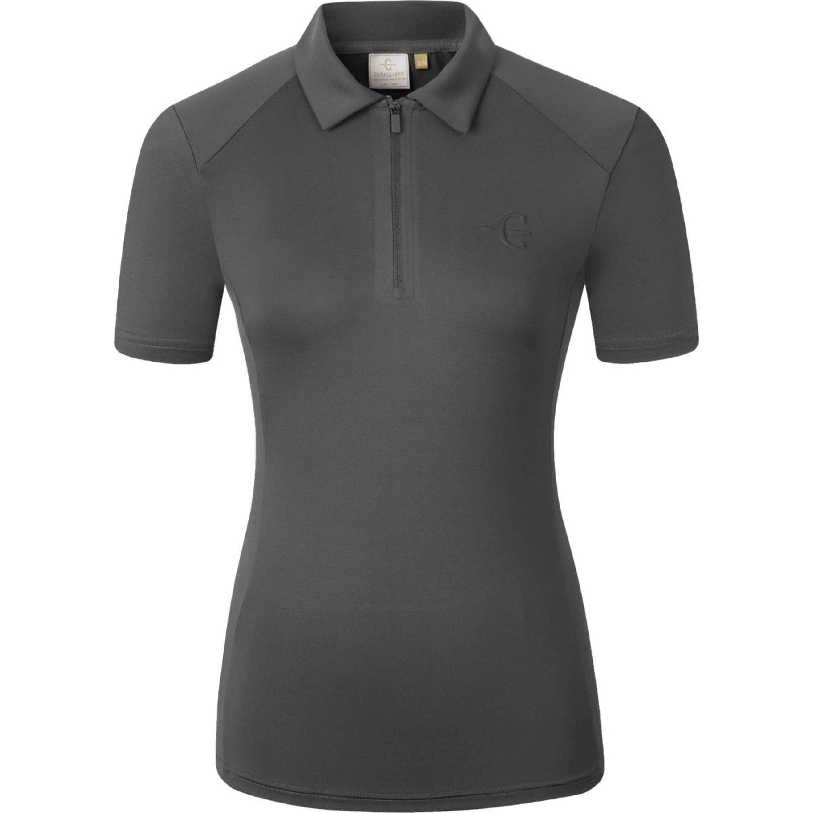 Covalliero Polo SS26 Damen Schwarz