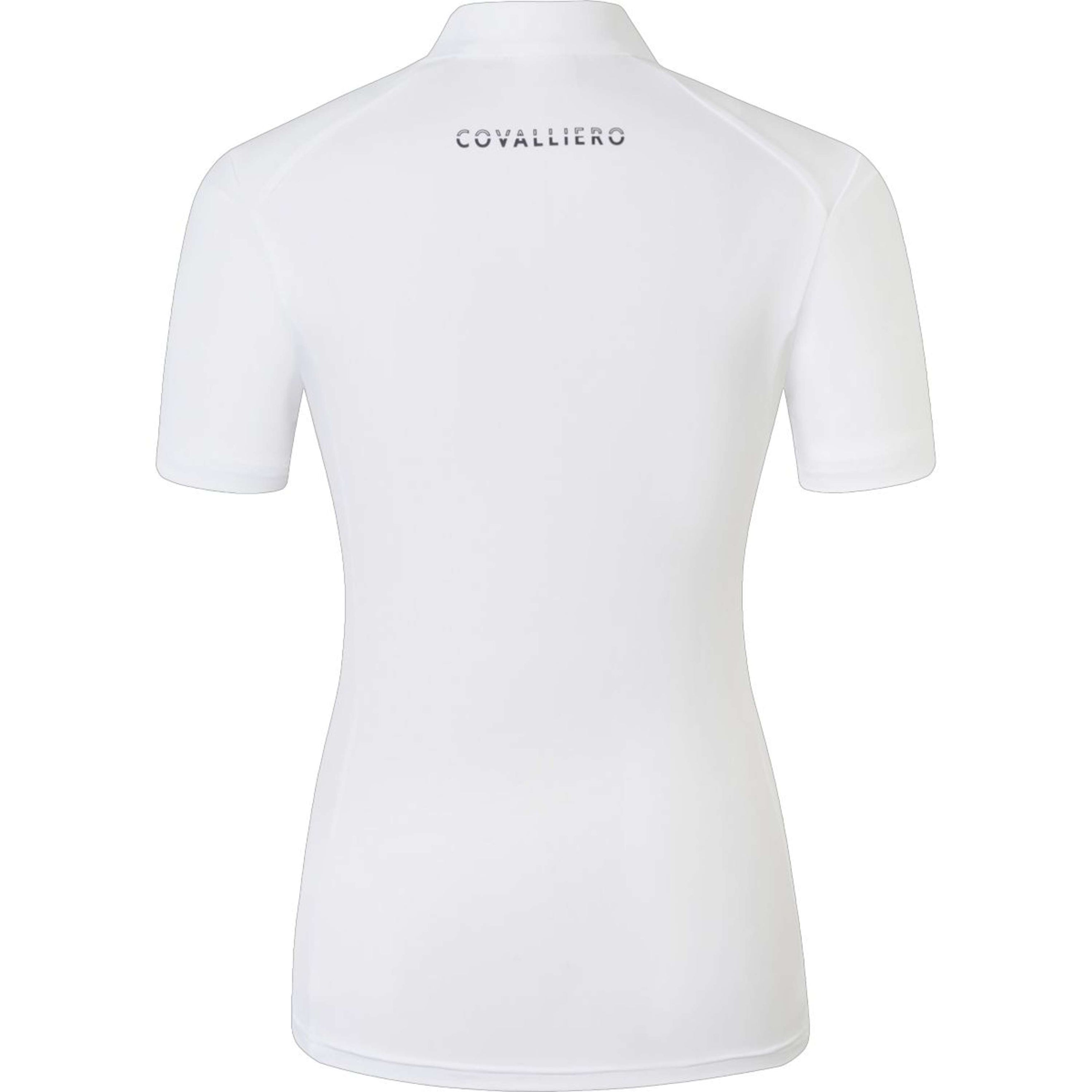 Covalliero Polo SS26 Damen Weiß Covalliero Polo SS26 Damen Weiß