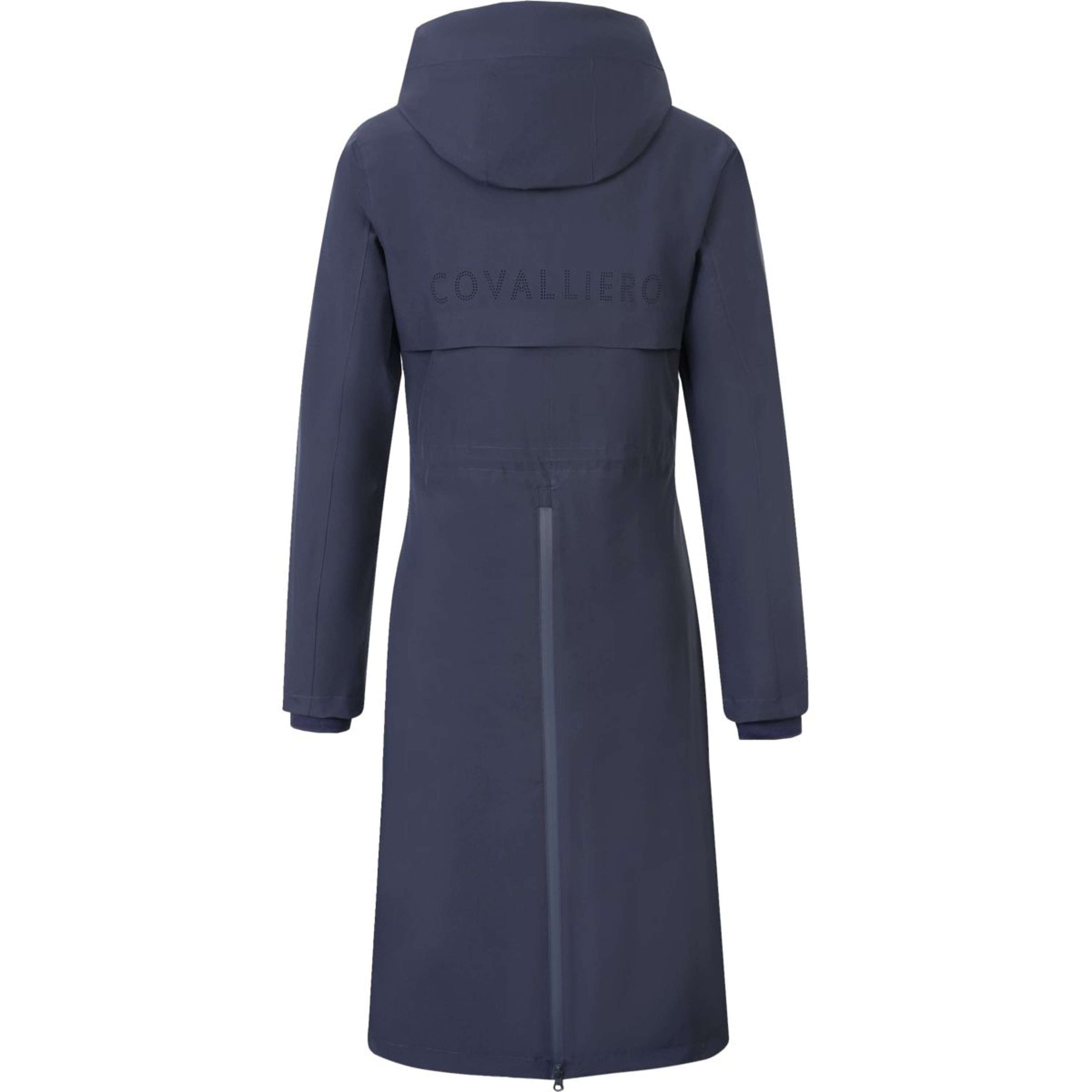 Covalliero Lange Regenjacke SS26 Damen Dunkle Navy