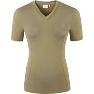 Covalliero T-Shirt SS26 Damen Nuss