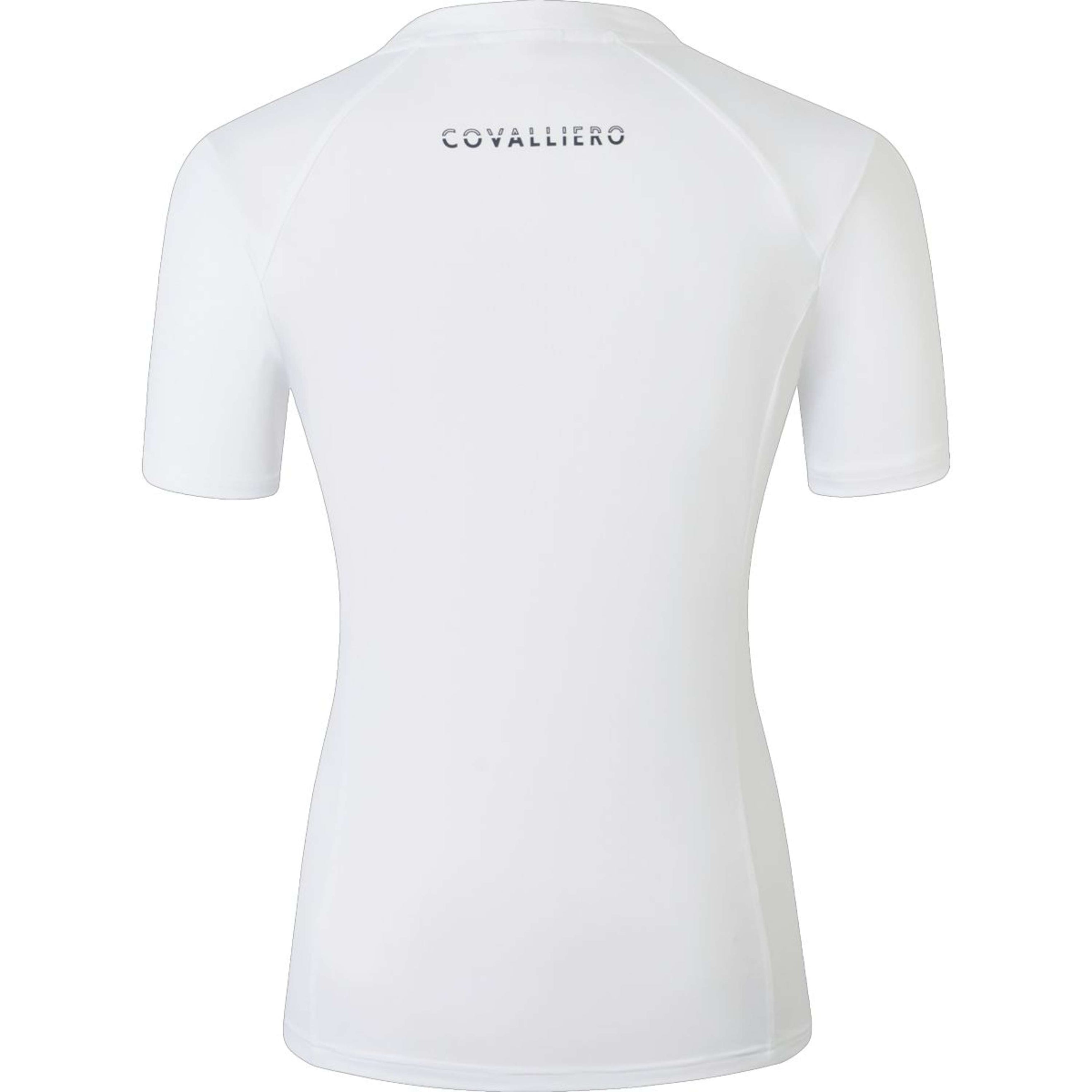 Covalliero T-Shirt SS26 Damen Weiß Covalliero T-Shirt SS26 Damen Weiß