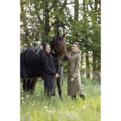 Covalliero Lange Regenjacke SS26 Damen Schwarz