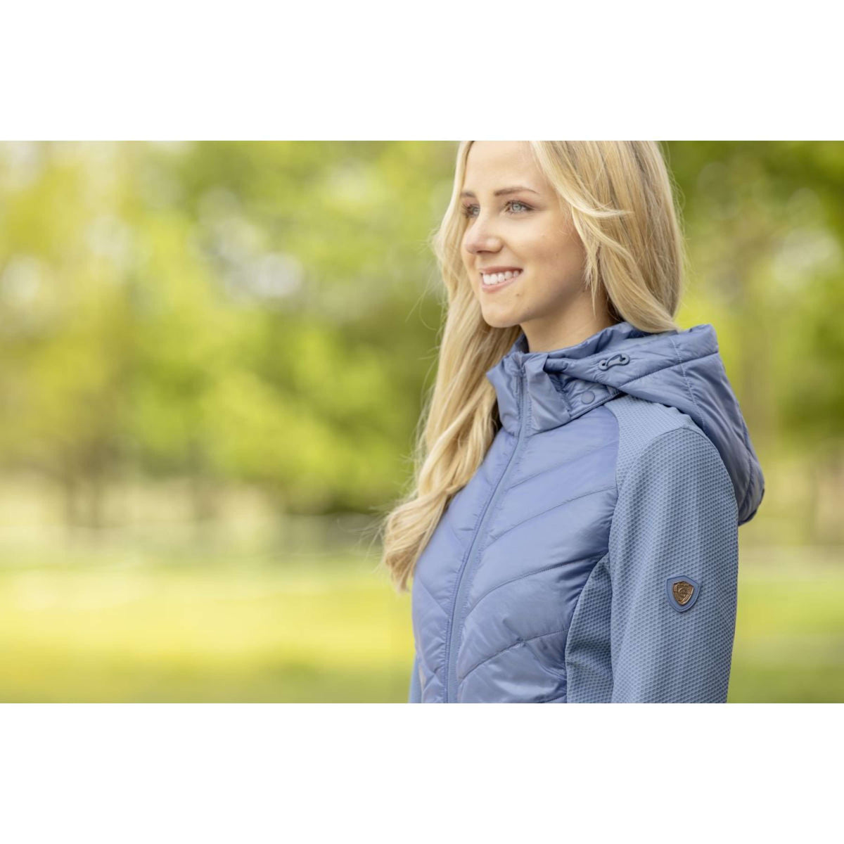 Covalliero Jacke SS26 Damen Smoked Blue
