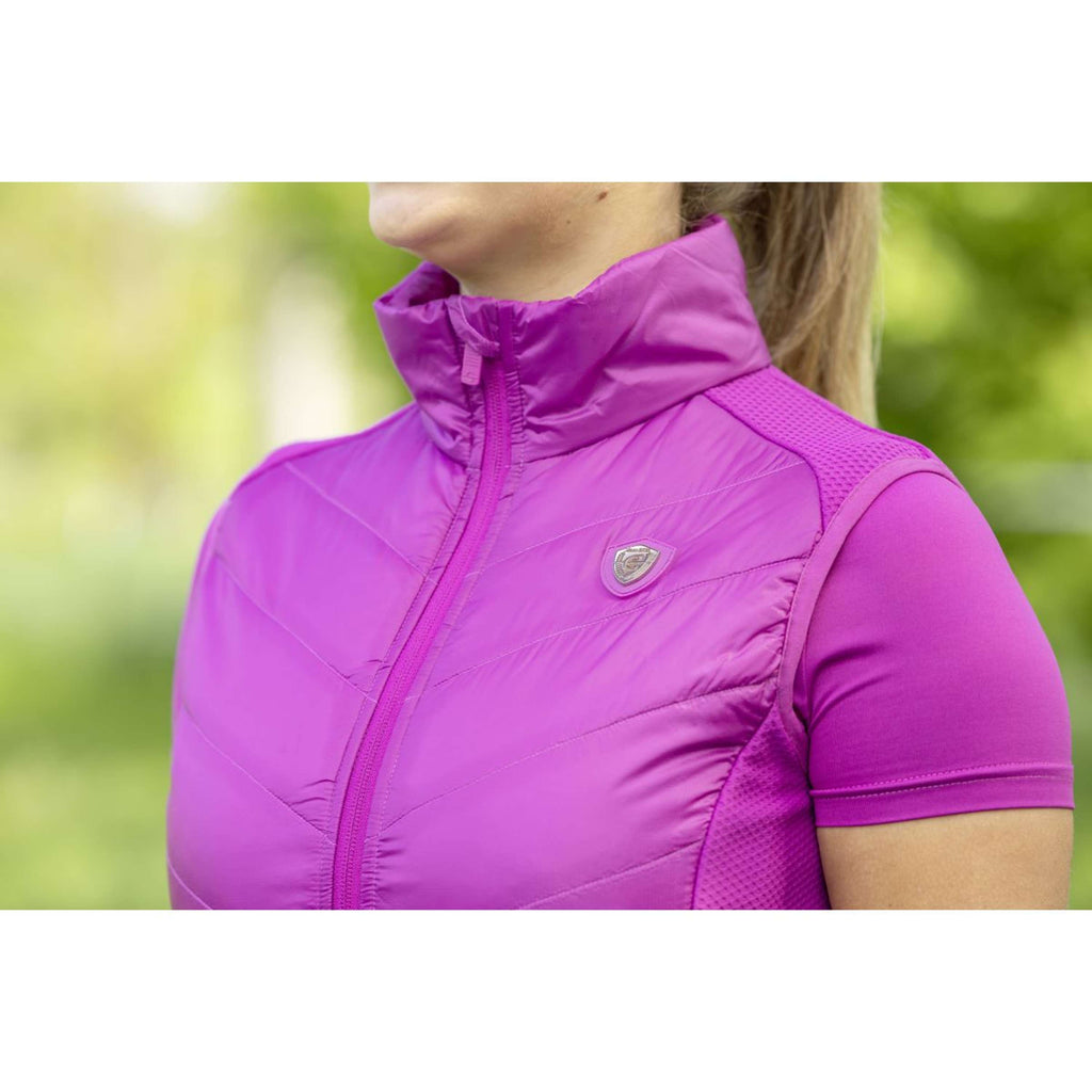 Covalliero Weste SS26 Damen Light Berry