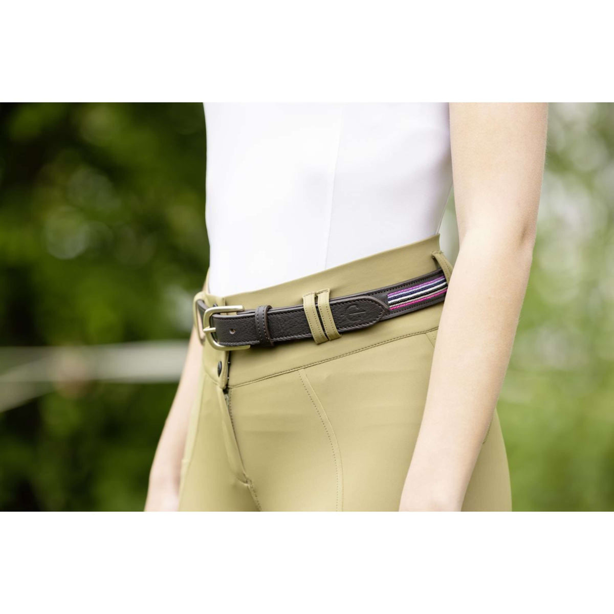 Covalliero Gürtel SS26 Dunkelbraun