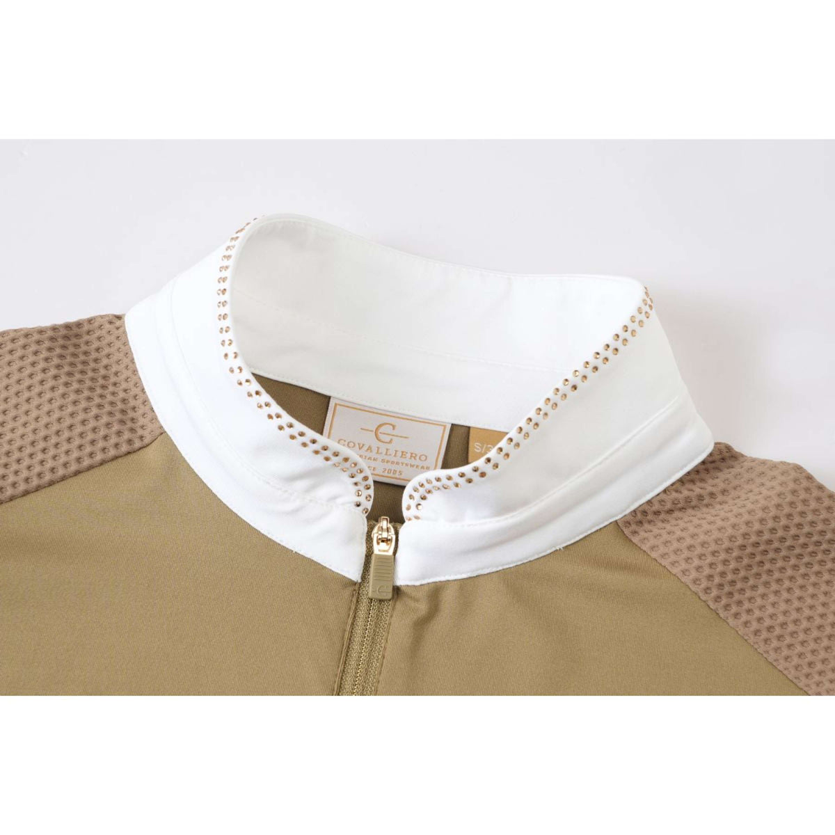 Covalliero Turniershirt SS26 Damen Lange Ärmel Nuss