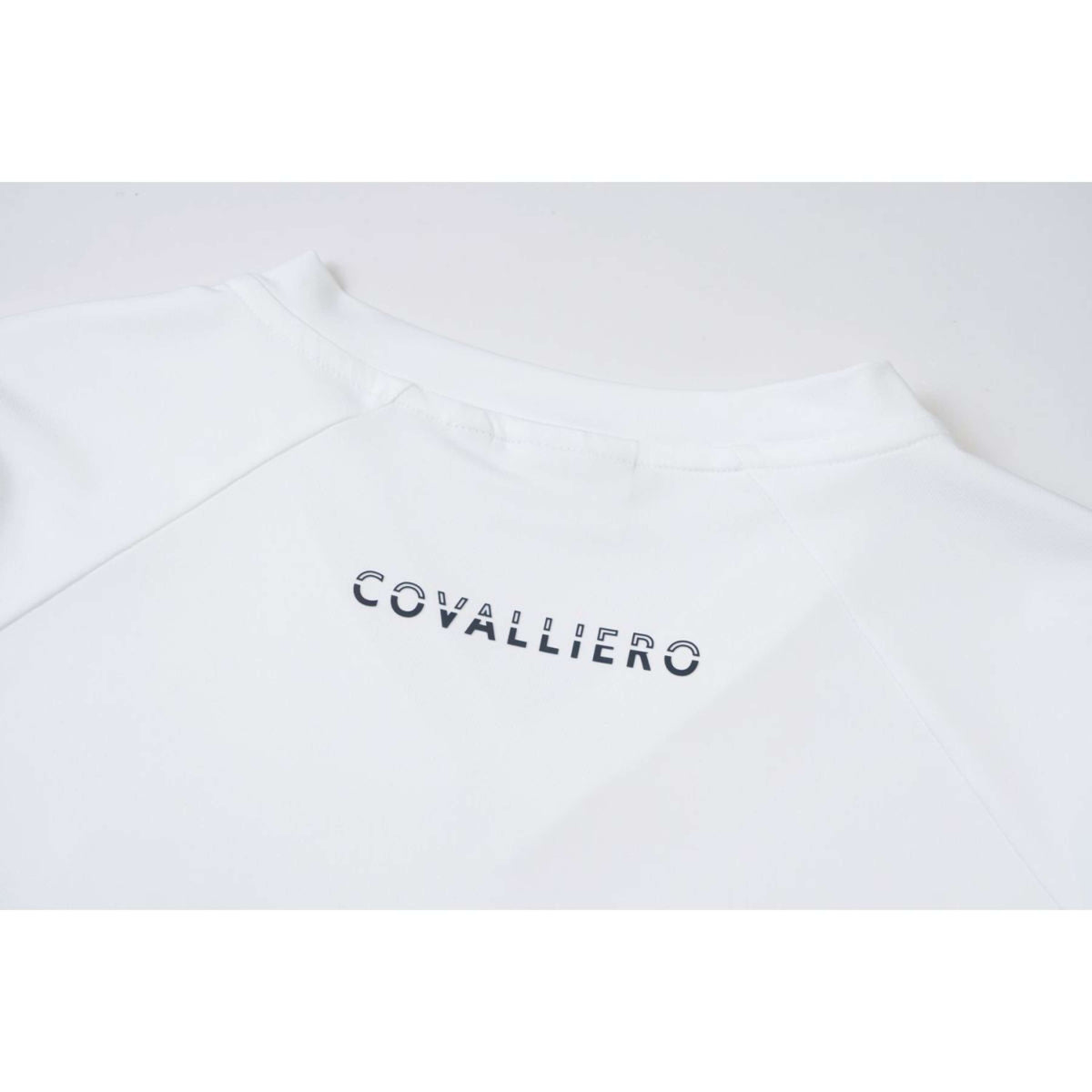 Covalliero T-Shirt SS26 Damen Weiß