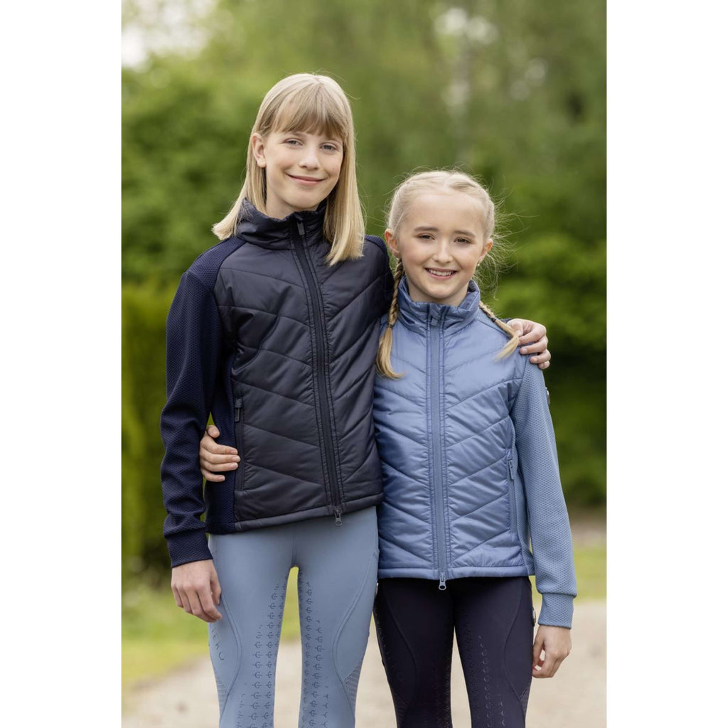 Covalliero Jacke SS26 Kinder Smoked Blue