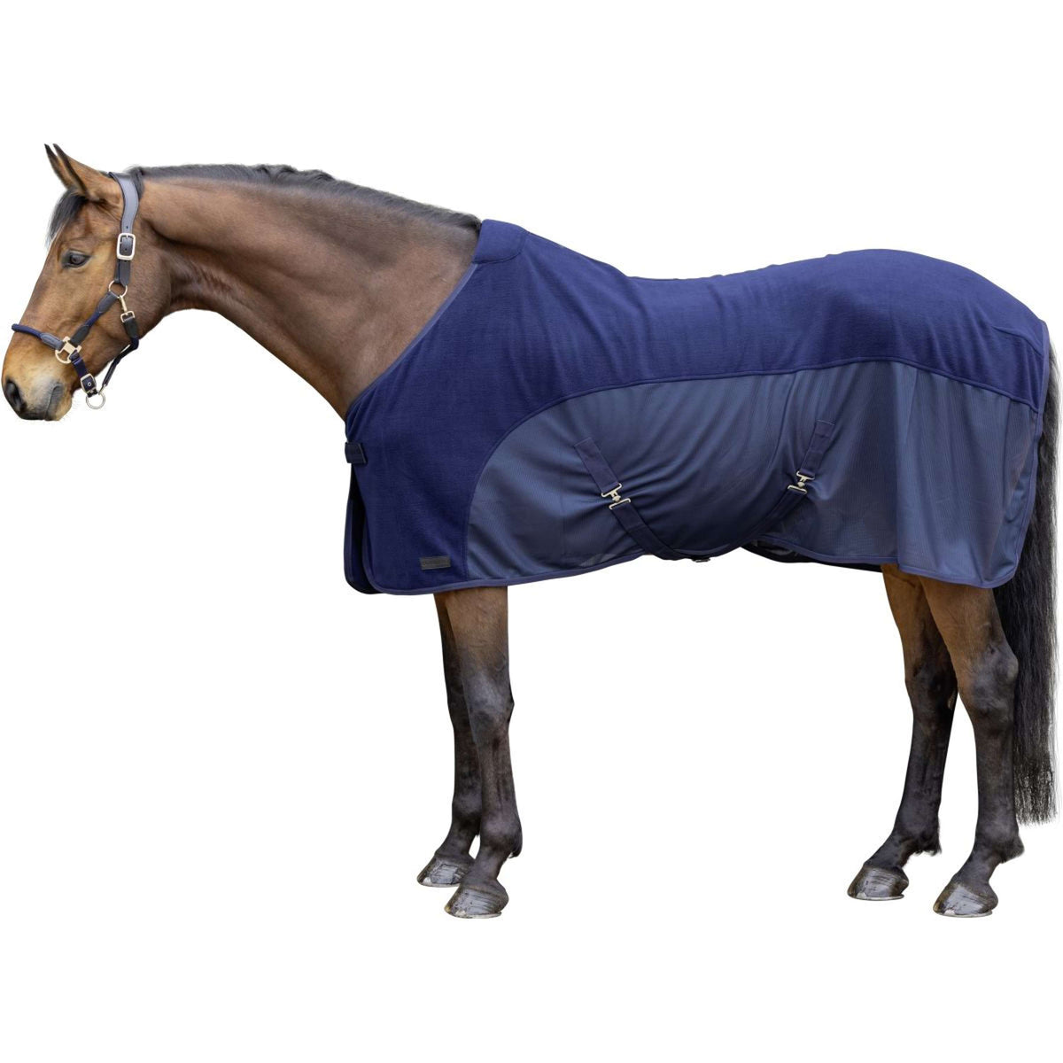 Covalliero Abschwitzdecke SS26 Dunkle Navy