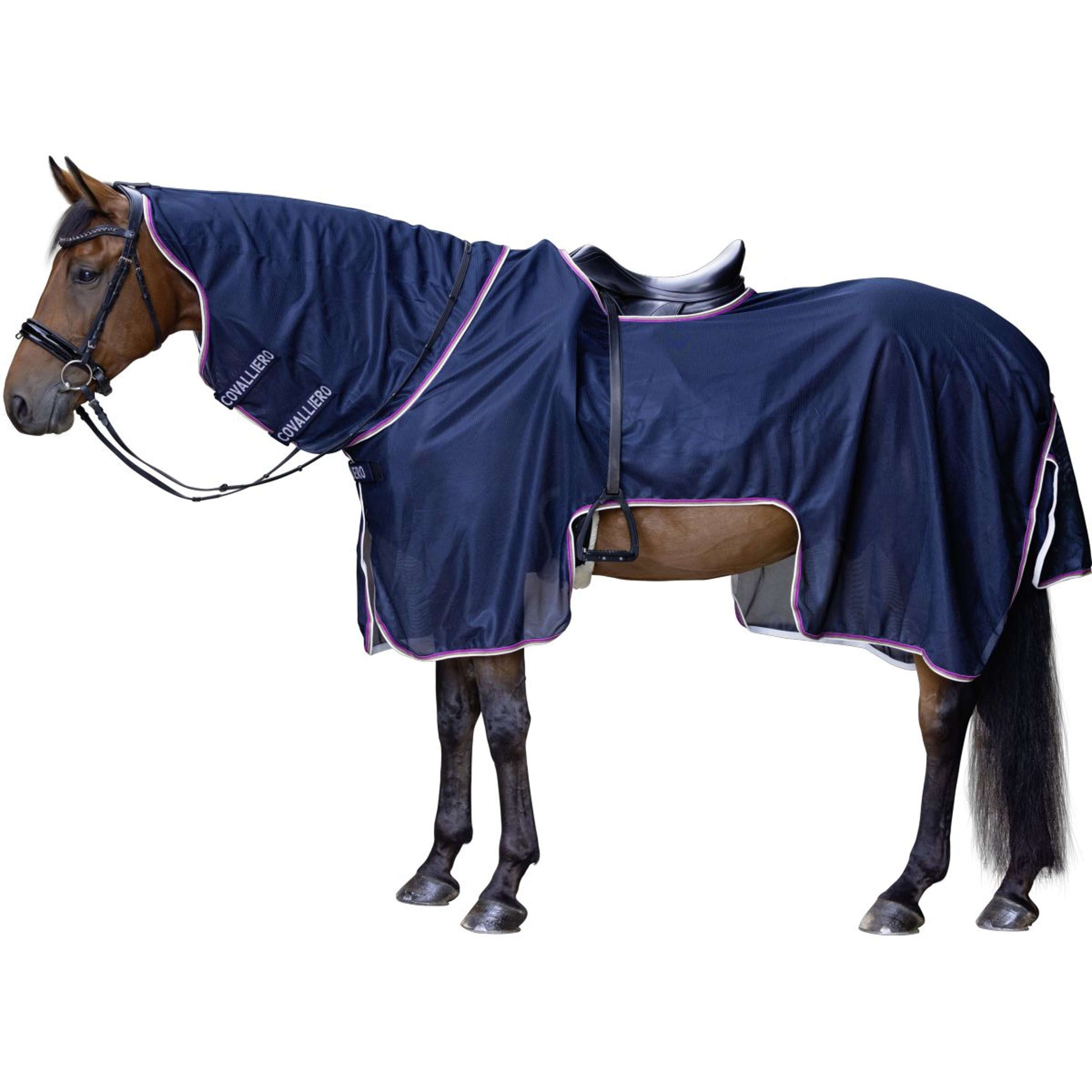 Covalliero Ausreitdecke SS26 Dunkle Navy Covalliero Ausreitdecke SS26 Dunkle Navy