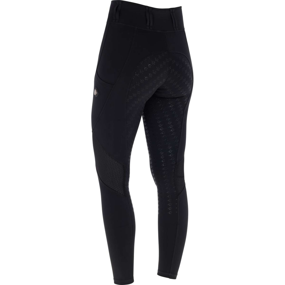 Covalliero Reitleggings Mesh SS26 Kinder Schwarz