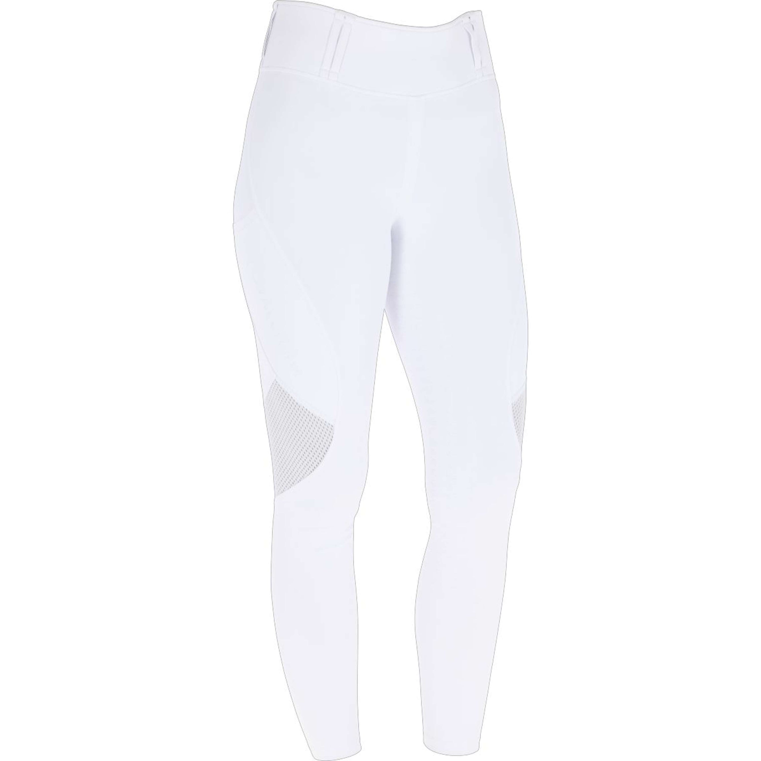 Covalliero Reitleggings Mesh SS26 Damen Weiß