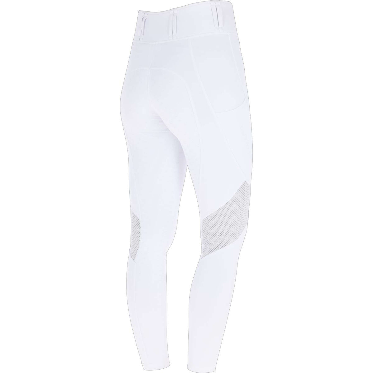 Covalliero Reitleggings Mesh SS26 Kinder Weiß