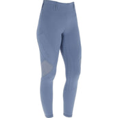 Covalliero Reitleggings Mesh SS26 Kinder Smoked Blue