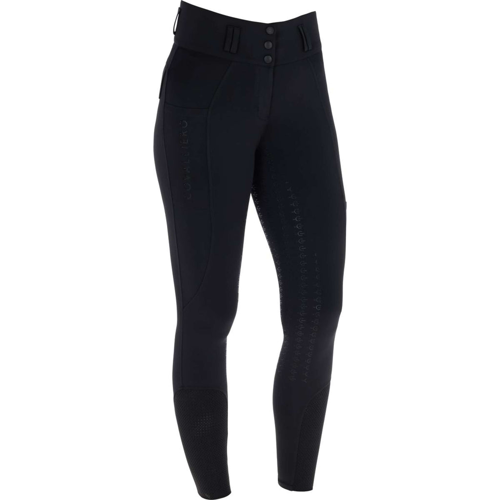 Covalliero Reithose SS26 Damen Full Grip Schwarz