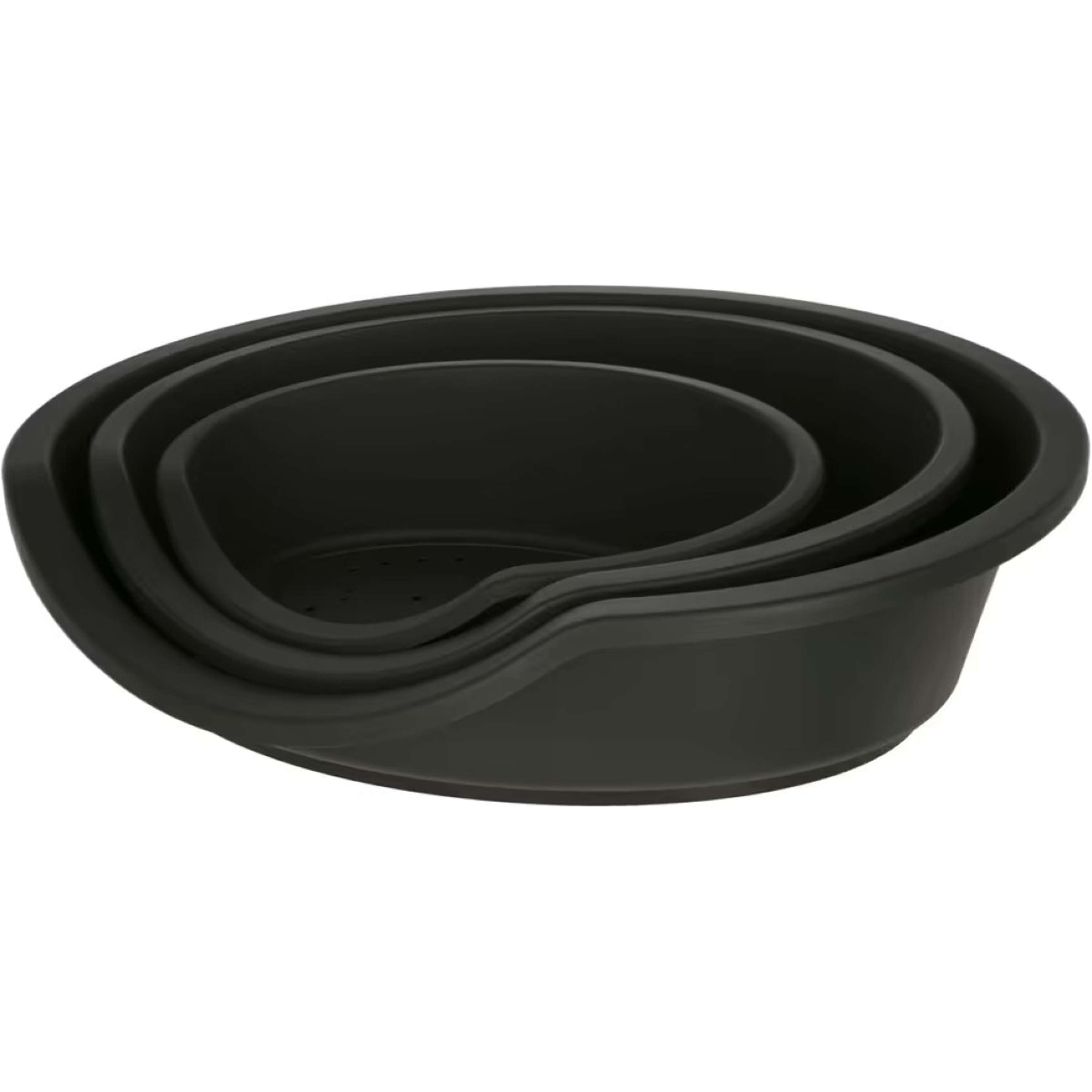 Kerbl Hundekörbchen Kunststoff Schwarz
