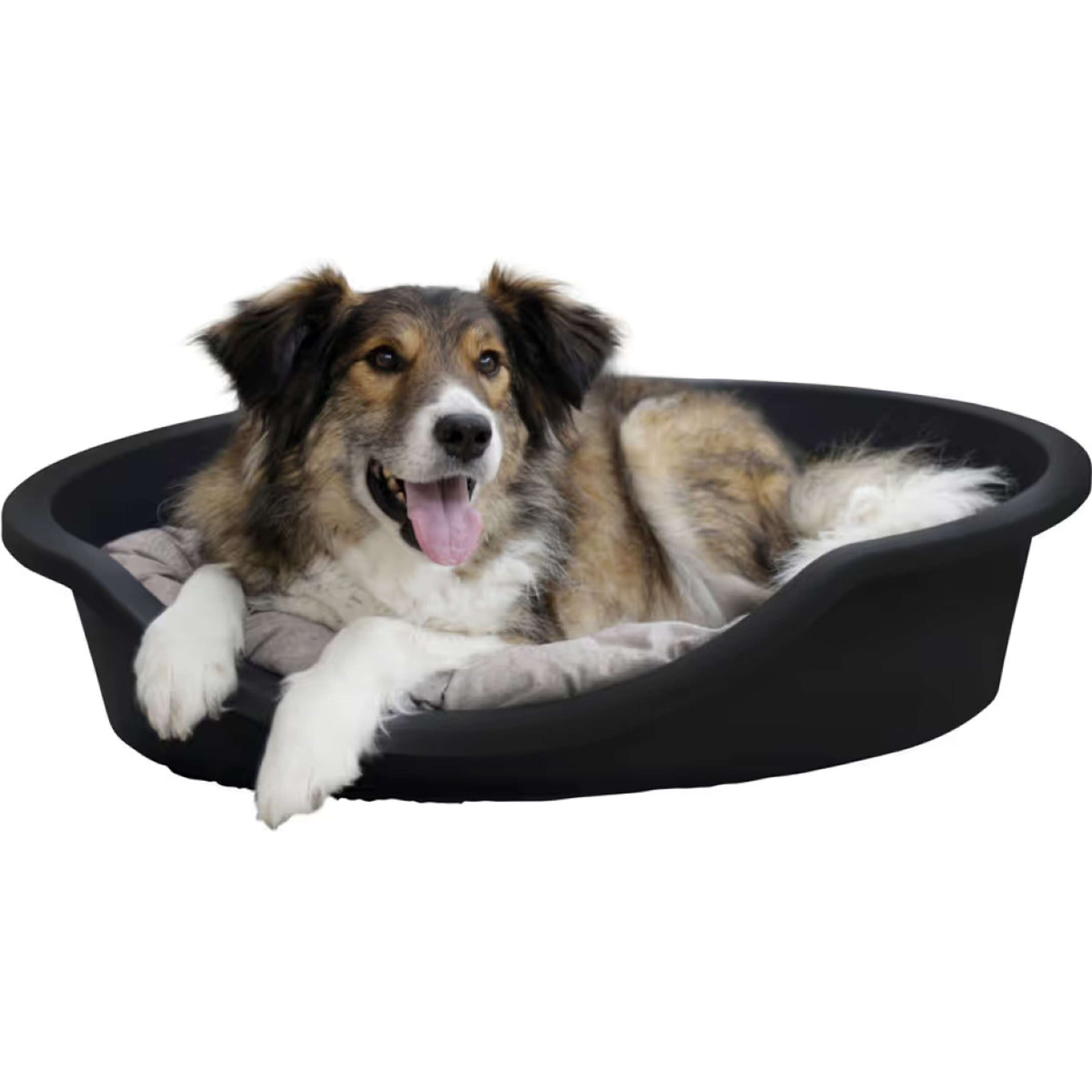 Kerbl Hundekörbchen Kunststoff Schwarz