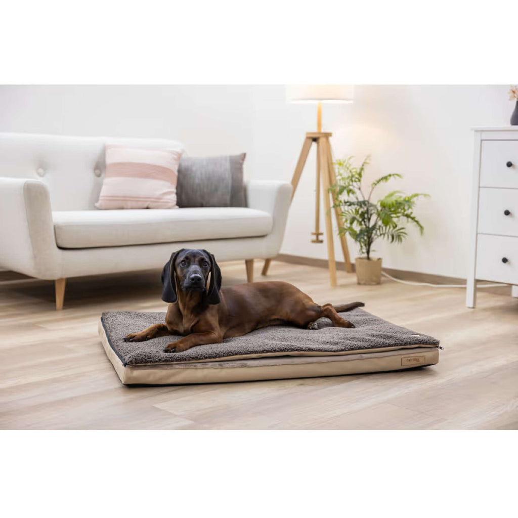 Kerbl Hundematratze 2 in 1 braun/beige