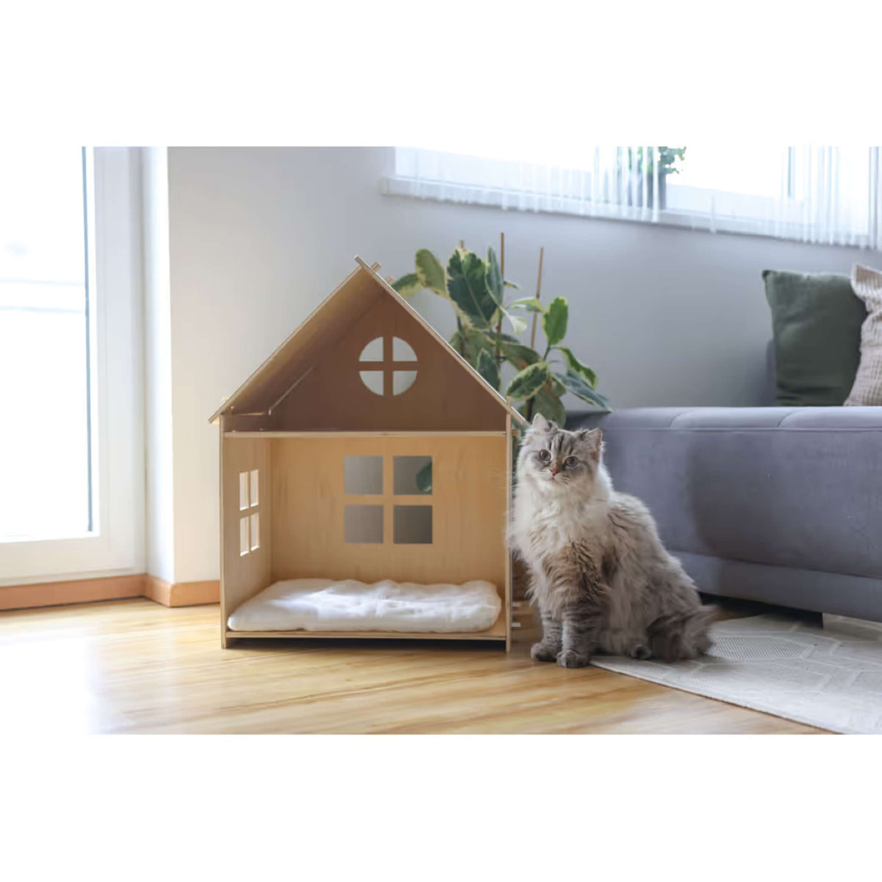 Kerbl Katzenhaus Yvi Holz