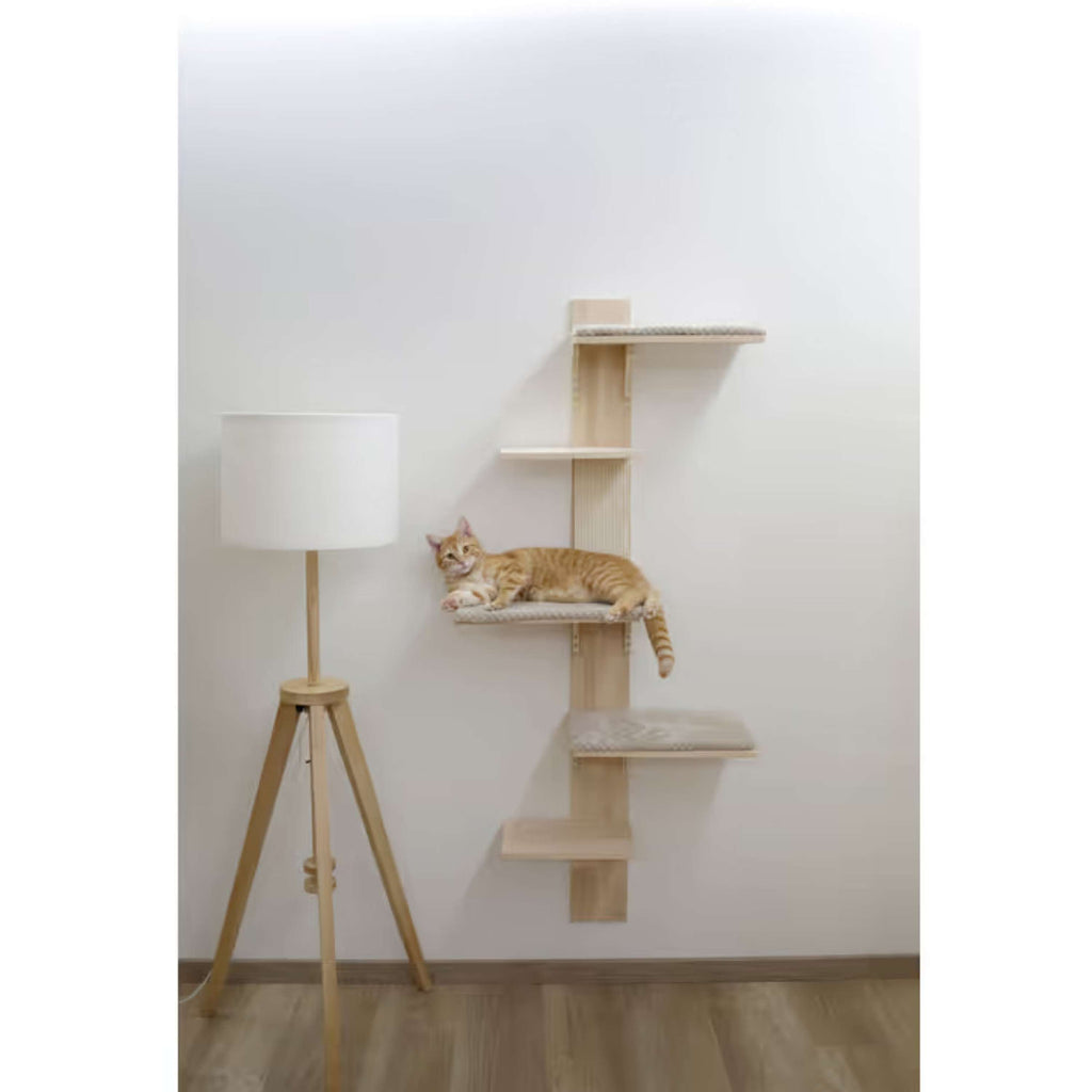 Kerbl Kratzbaum Timber Zauberstab Holz/Taupe