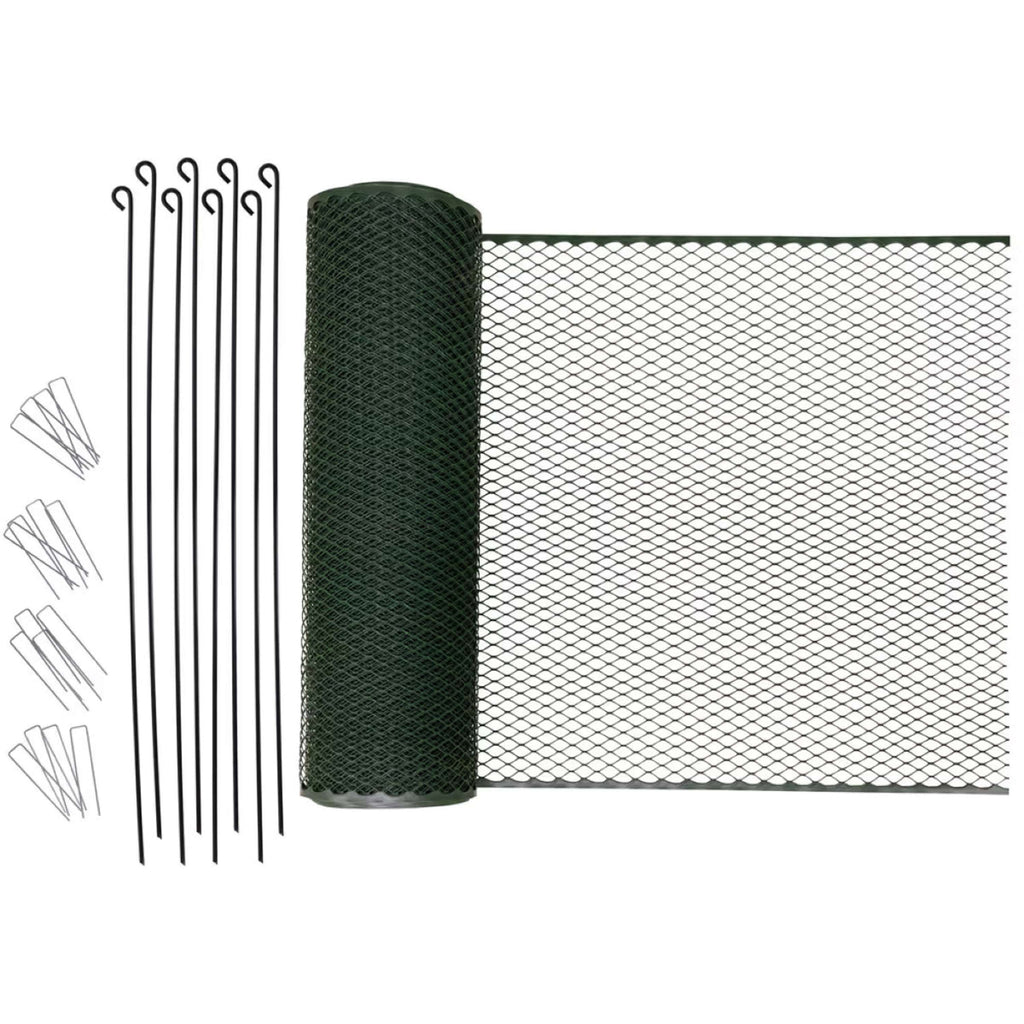Kerbl Geflügelnetz Kunststoff Schwarz