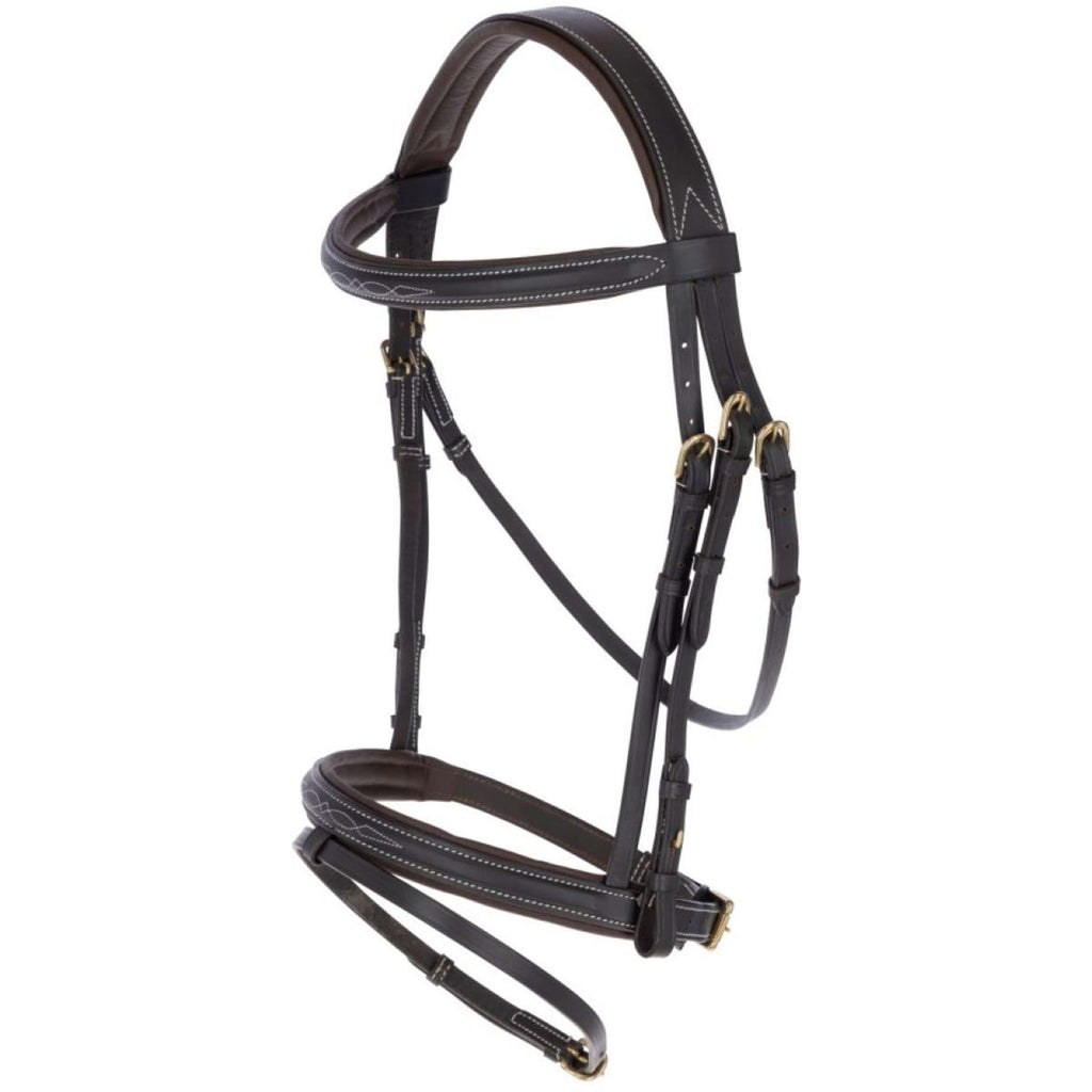 Kerbl Trense Classic Leder Klassik Braun