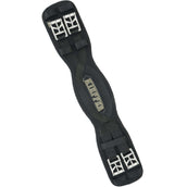 Kieffer Sattelgurt Air-Tex mit Gummizug Schwarz