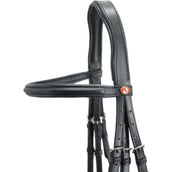 Kieffer Trense Economy Ultrasoft, Engels Schwarz