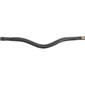 Kieffer Trense Ultrasoft Sue Lederstirnband Schwarz