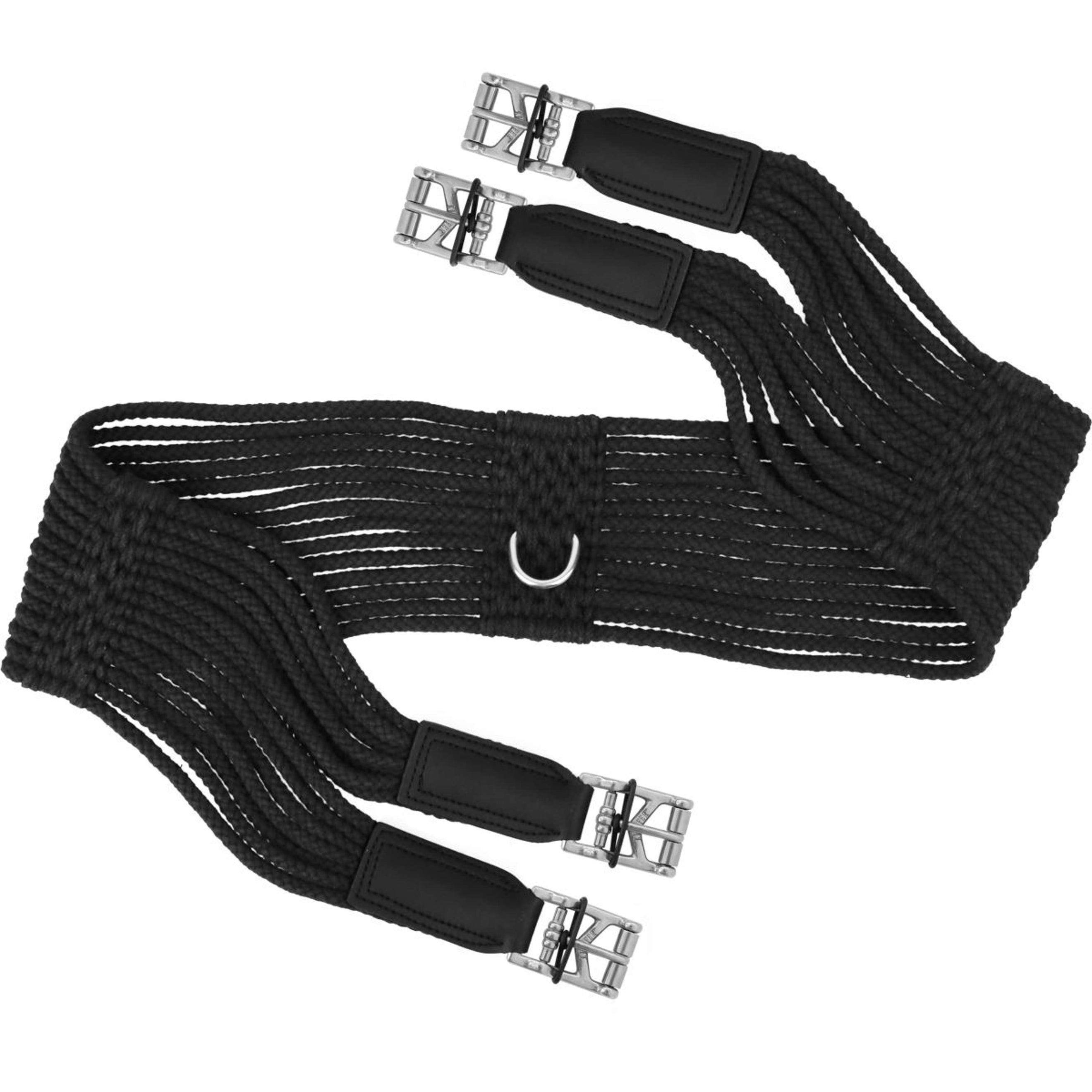 Kieffer Sattelgurt Cotton Contour Schwarz Kieffer Sattelgurt Cotton Contour Schwarz