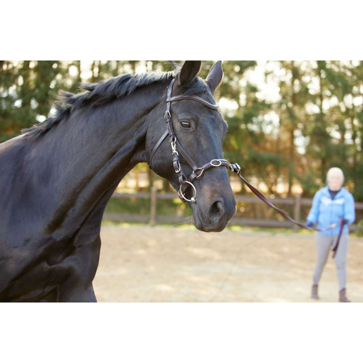 Kieffer Kapzaum Utrasoft Schwarz