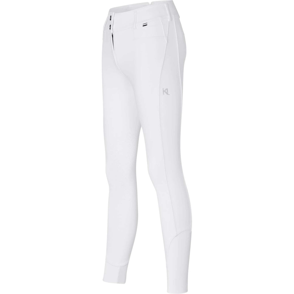 Kingsland Reithose Kira Knie Grip Weiß