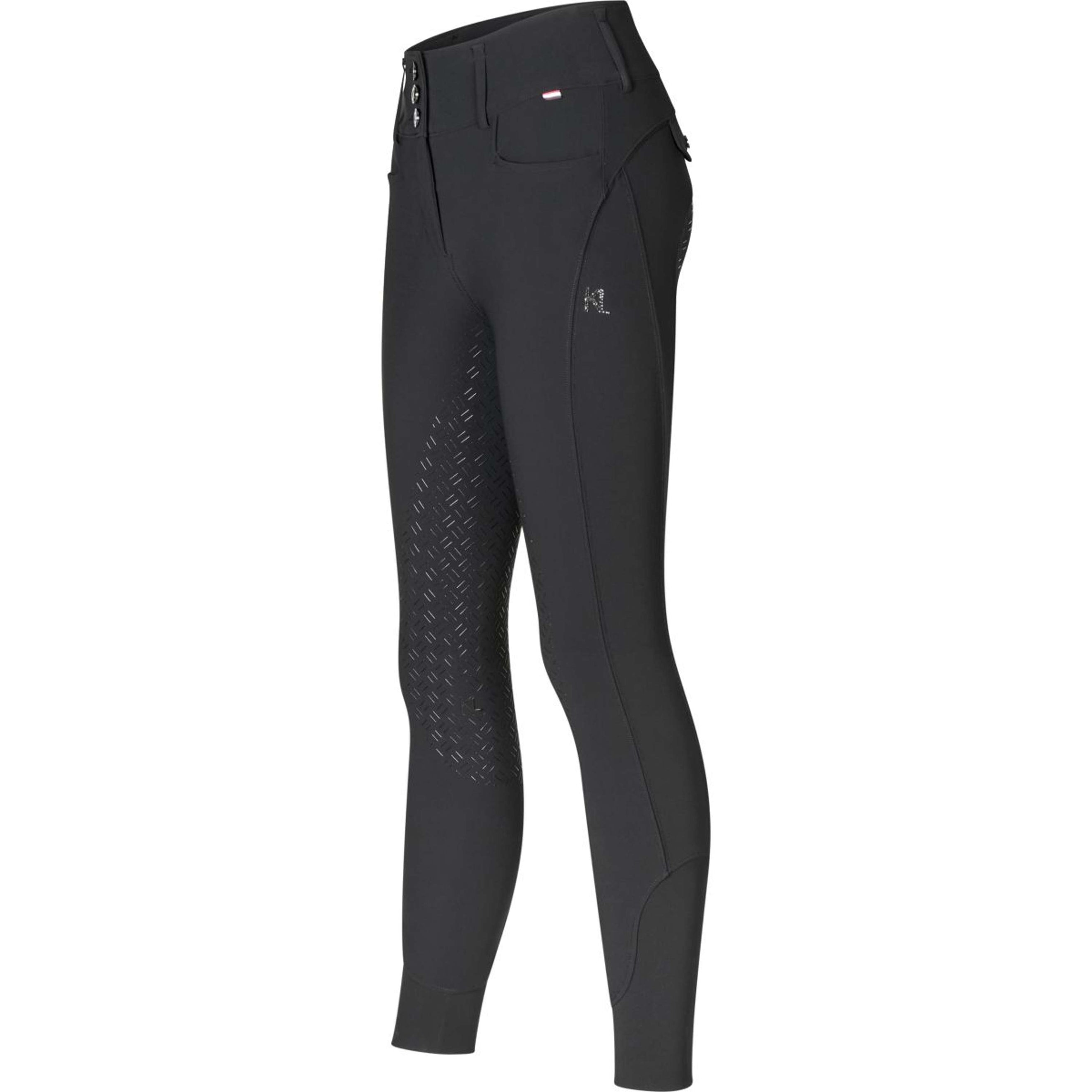 Kingsland Reithose Kimi Full Grip Schwarz