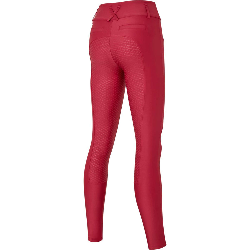 Kingsland Reithose KLKristin Full Grip Damen Granatrot