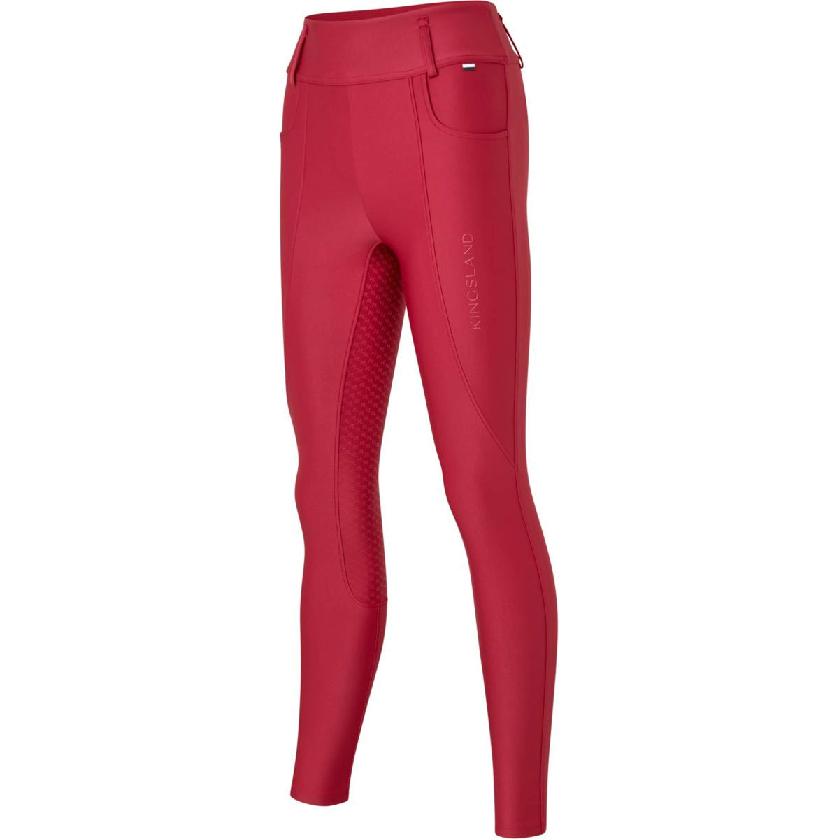Kingsland Reithose KLKristin Full Grip Damen Granatrot