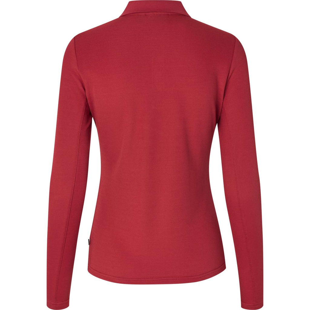 Kingsland Poloshirt KLAmy Damen Granatrot
