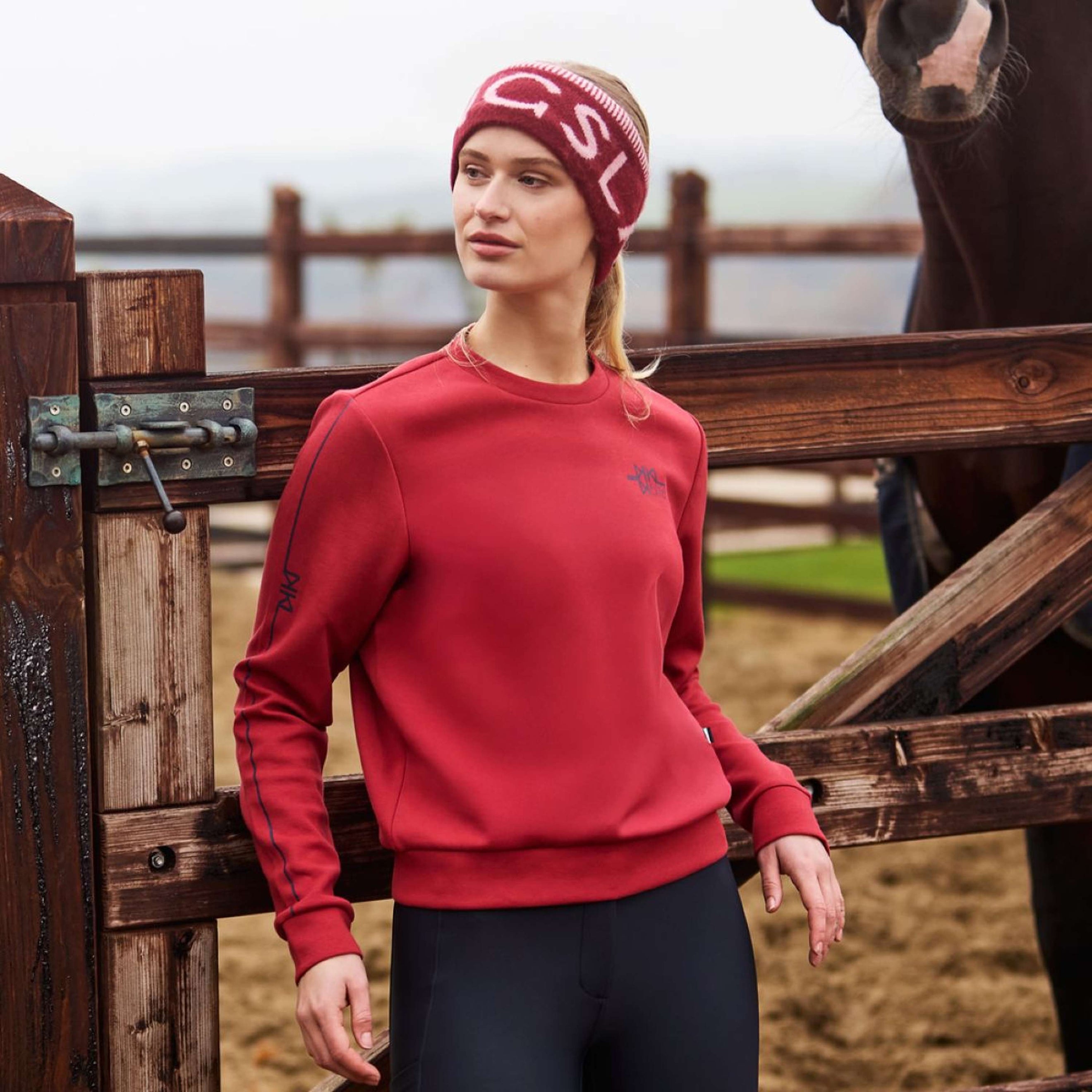 Kingsland Pullover KLAmy Damen Granatrot