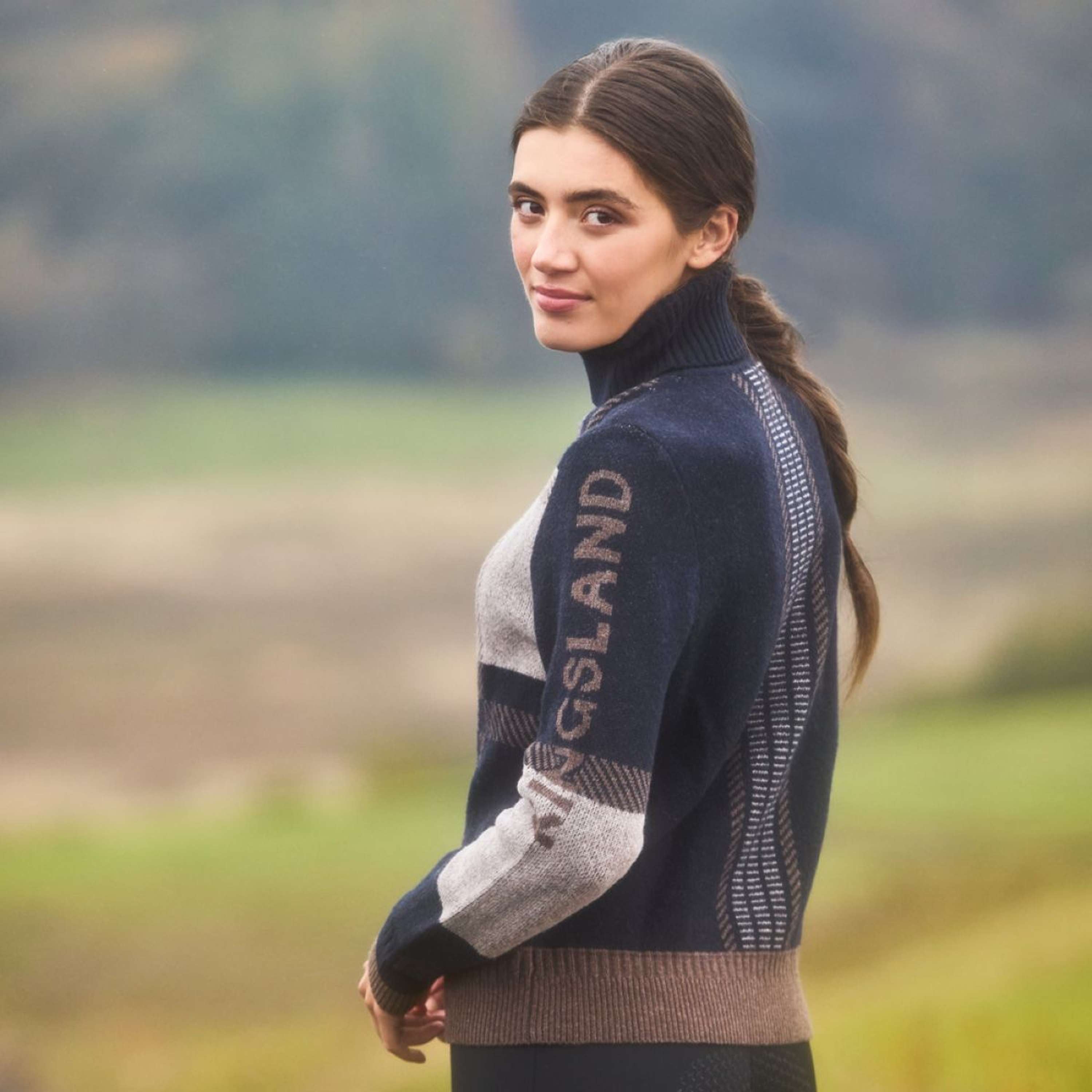 Kingsland Rollkragenpullover KLArin Damen Navy