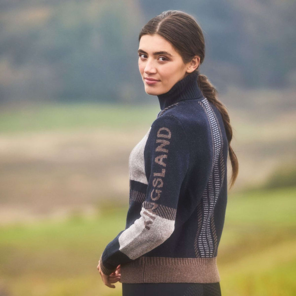 Kingsland Rollkragenpullover KLArin Damen Navy
