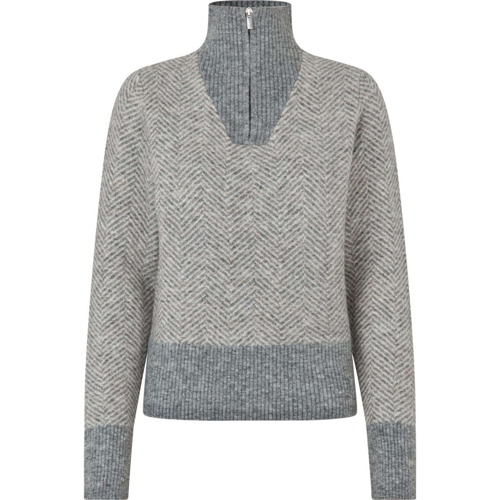 Kingsland Pullover KLAudrey Damen Hellgrau Melange
