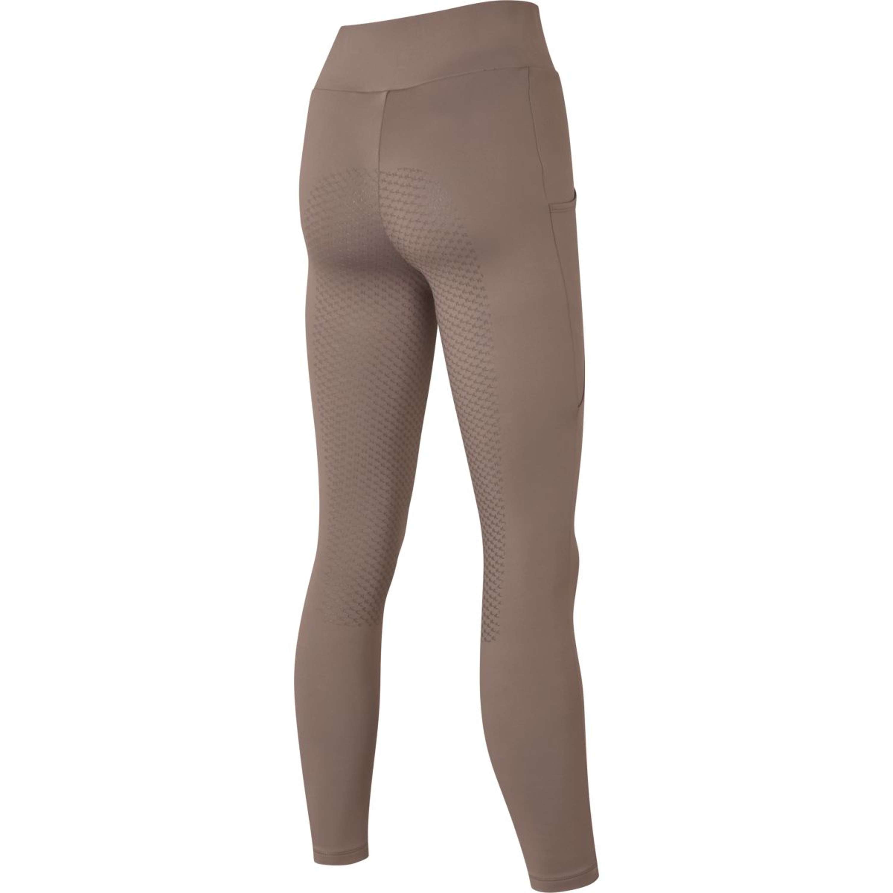 Kingsland Reitleggings KLAmanda F-Tec4 Full Grip Damen Brown Iron