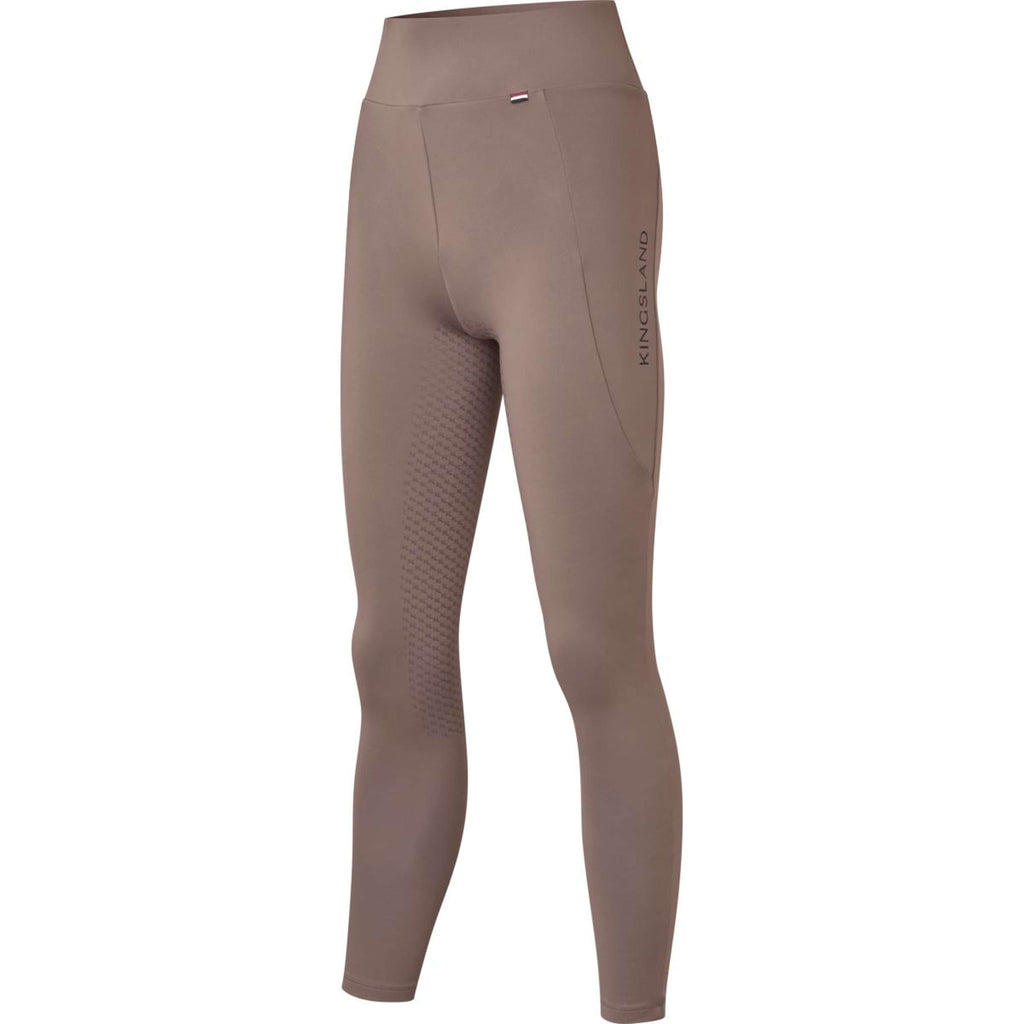 Kingsland Reitleggings KLAmanda F-Tec4 Full Grip Damen Brown Iron