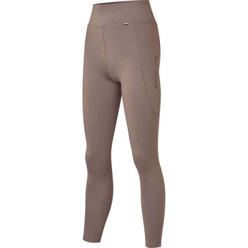 Kingsland Reitleggings KLAmanda F-Tec4 Full Grip Damen Brown Iron