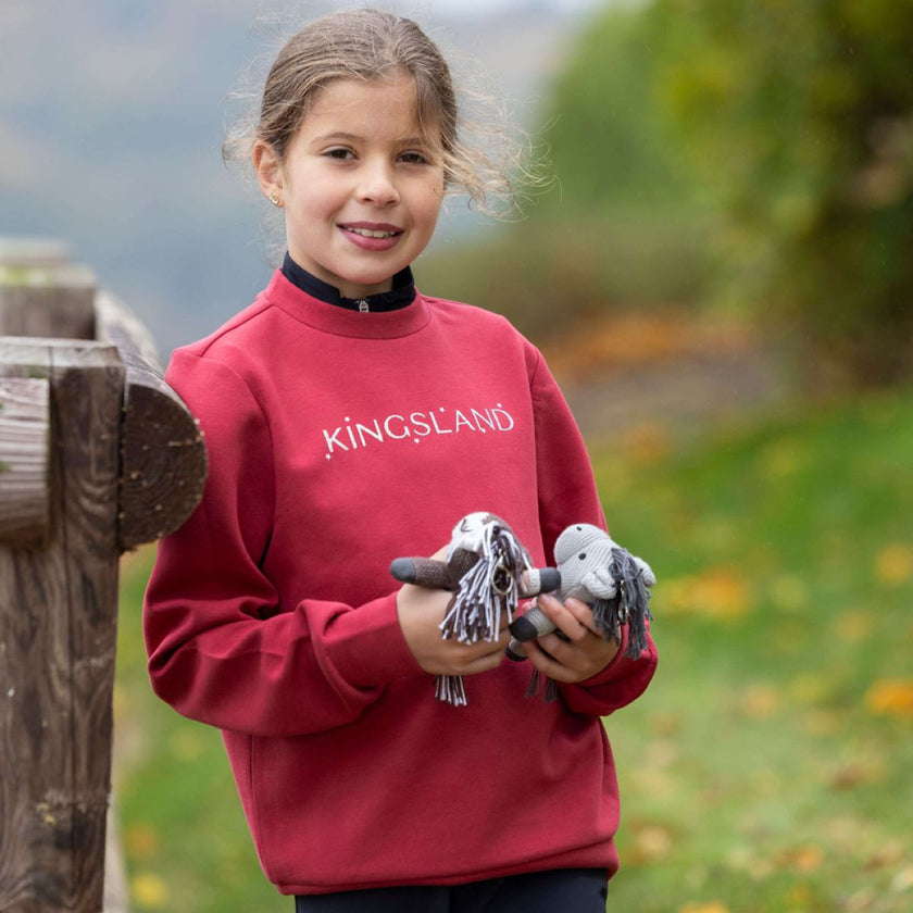 Kingsland Pullover KLAntonia Kinder Granatrot Kingsland Pullover KLAntonia Kinder Granatrot