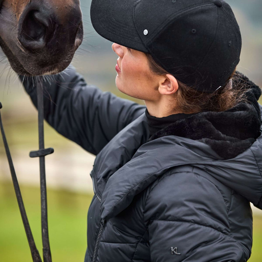 Kingsland Lange Jacke KLAdelaide Damen Schwarz