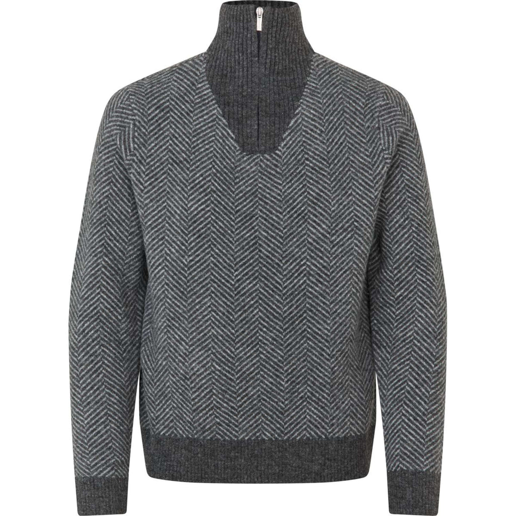 Kingsland Pullover KLAndrew Herren Dunkelgrau