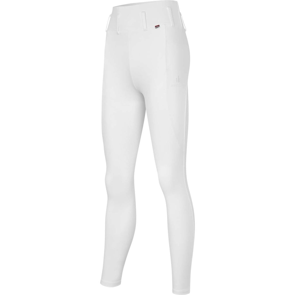 Kingsland Reitleggings KLAthena F-Tec4 Full Grip Damen Weiß