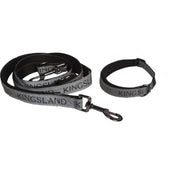 Kingsland Halsband und Leine KLMacey Grey Forged Iron