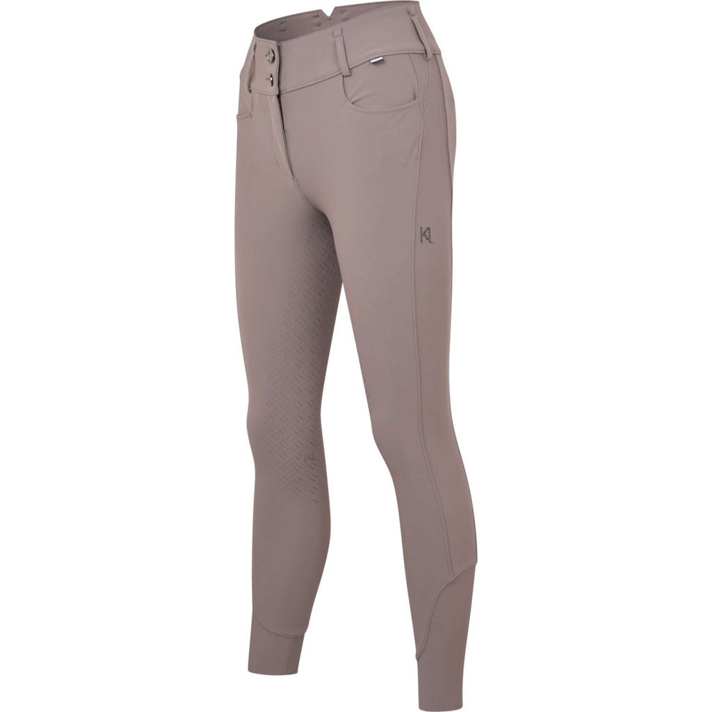 Kingsland Reithose KLKira Full Grip Brown Iron